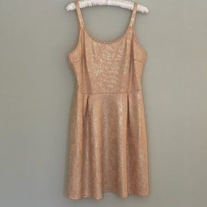 Sparkly Peach Dress
